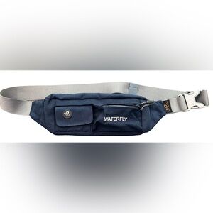 WATERFLY Bag Fanny Pack Crossbody Unisex Blue Adjustable FAST SHIPPING!
